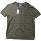 River Island Men's Green Polo Shirt Size M Comfortable Cotton Knitted