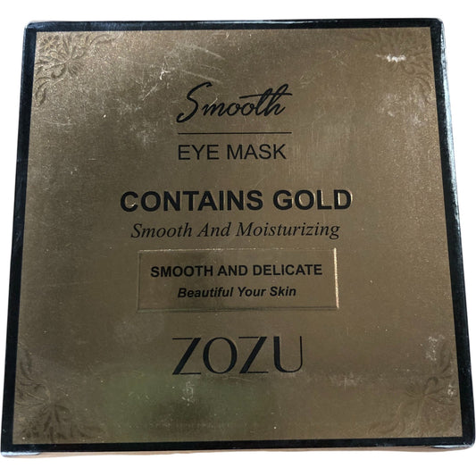 Zozu Gold Eye Mask 30 Pairs Smooth Hydrating Under Eye Treatment Skincare