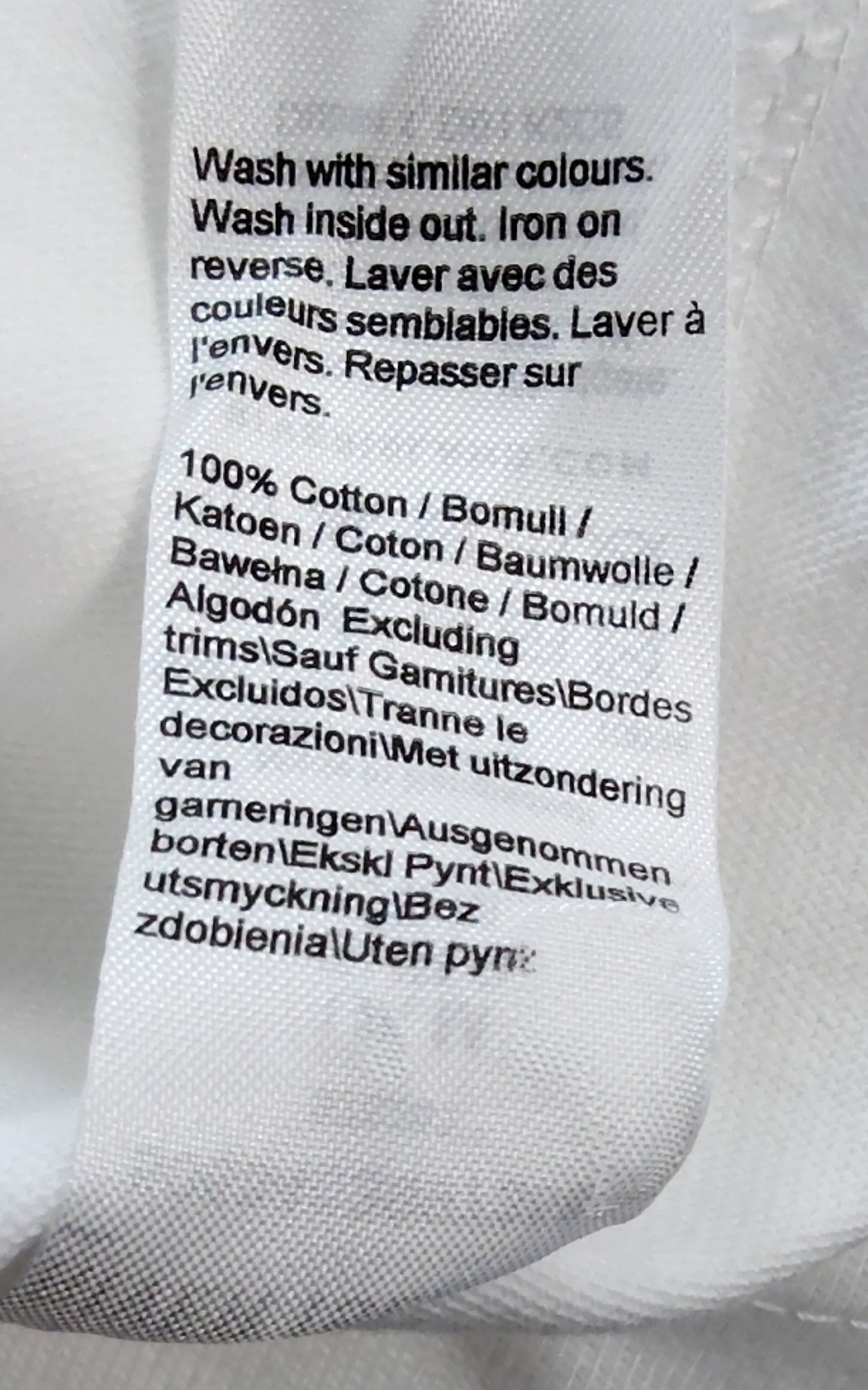 River Island Modern Revival T-Shirt UK M Men's White Cotton Graphic Tee