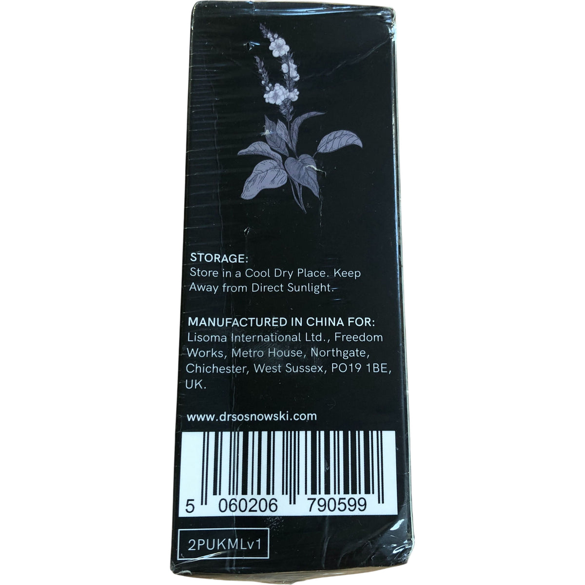 Dr Sosnowski's Organic Mullein Leaf Extract 1200mg Concentrated Herbal Formula
