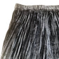 River Island Wide Leg Crushed Velvet Grey Trousers