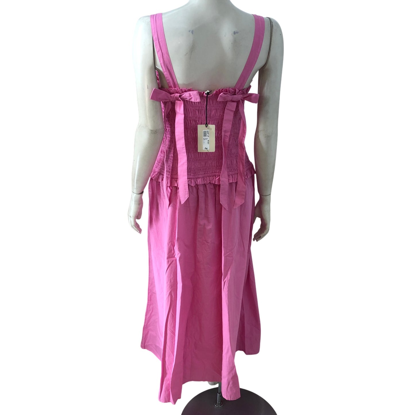 River Island Studios Pink Dress UK16 Women's Medium Strap Summer Style
