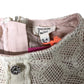 River Island Mini Girls Dress Size 3-4 Years Short Sleeve Lace Pattern