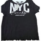 River Island NYC Brooklyn T-Shirt Size 9-10 Years Kids Black White Design