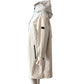 Barbour International Longline Kyra Waterproof Jacket Size 18 Women's Cream