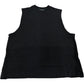 River Island Sleeveless Vest Top UK Size S Black Cotton Casual Wear
