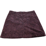 Pink Patterned Women's Skirt UK Size 20 Organic Cotton