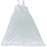 River Island Women's UK M White Maxi Dress Ruffled Straps