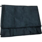 Insulated Food Carrier Bag Black Zippered Cooler Tote With Handles 30x30x30cm