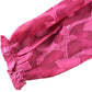 Girls Pink Floral Long Sleeve Dress Ruffle Hem 5 Years
