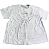 All Saints Girls Ruched T-Shirt Size 5-6 Years White Short Sleeve Top