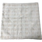 Textured Cream Cotton Pillowcase Cushion Cover Soft Home Decor 18.5 x 18.5"