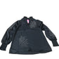 Black Blouse Women's Embellished Long Sleeve XS