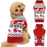 Christmas Run Rudolph Reindeer Pet Sweater XS