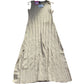 River Island Petite Edit Ribbed Maxi Dress Size 12 Women's Gold