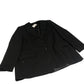 Blazer Jacket UK16 Women's Black Smart Casual Stretch Fabric