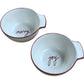 Joy & Merry Set of 2 Festive Dipping Bowls