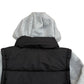 River Island Kids Puffer Hooded Gilet Jacket Black/Grey