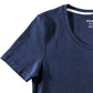 Boden Navy Scoop Neck T-Shirt - Size 12