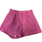 River Island Pink Shorts Women's Casual Style High Waist Fashion UK10