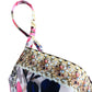 River Island Floral Print Bra UK8 Women's Padded Pink