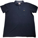 Aubin Navy Polo Shirt XXL Mens Casual Wear Short Sleeve Cotton
