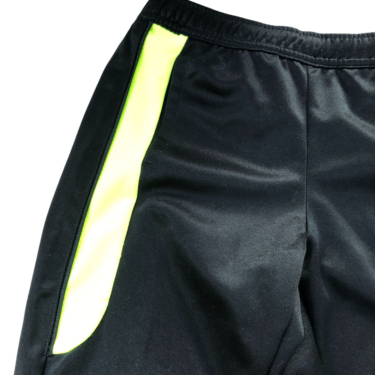 Puma Activewear Trousers Black Neon Yellow Jogging Pants Size XS