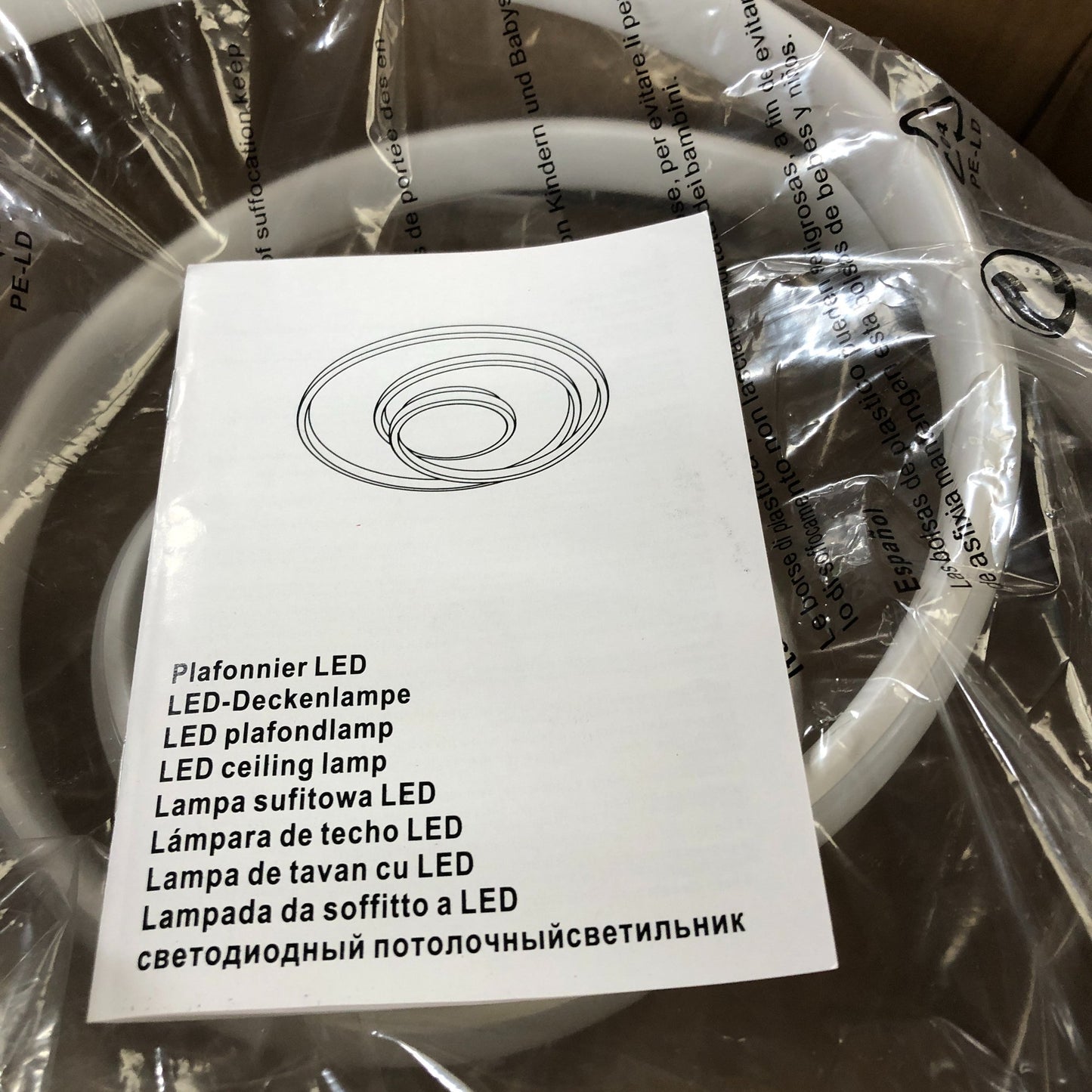 Dorlink Ceiling Light 30CM LED Plafonnier Pendant Fixture Energy E