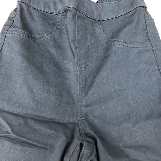 Black Leggings Women's Stretch Size 11-12 Years Comfort Fit