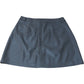 River Island Faux Leather Mini Skirt UK8 Women's Brown Stylish Design