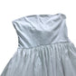 Strapless White Jersey Beach Dress Size S Women's