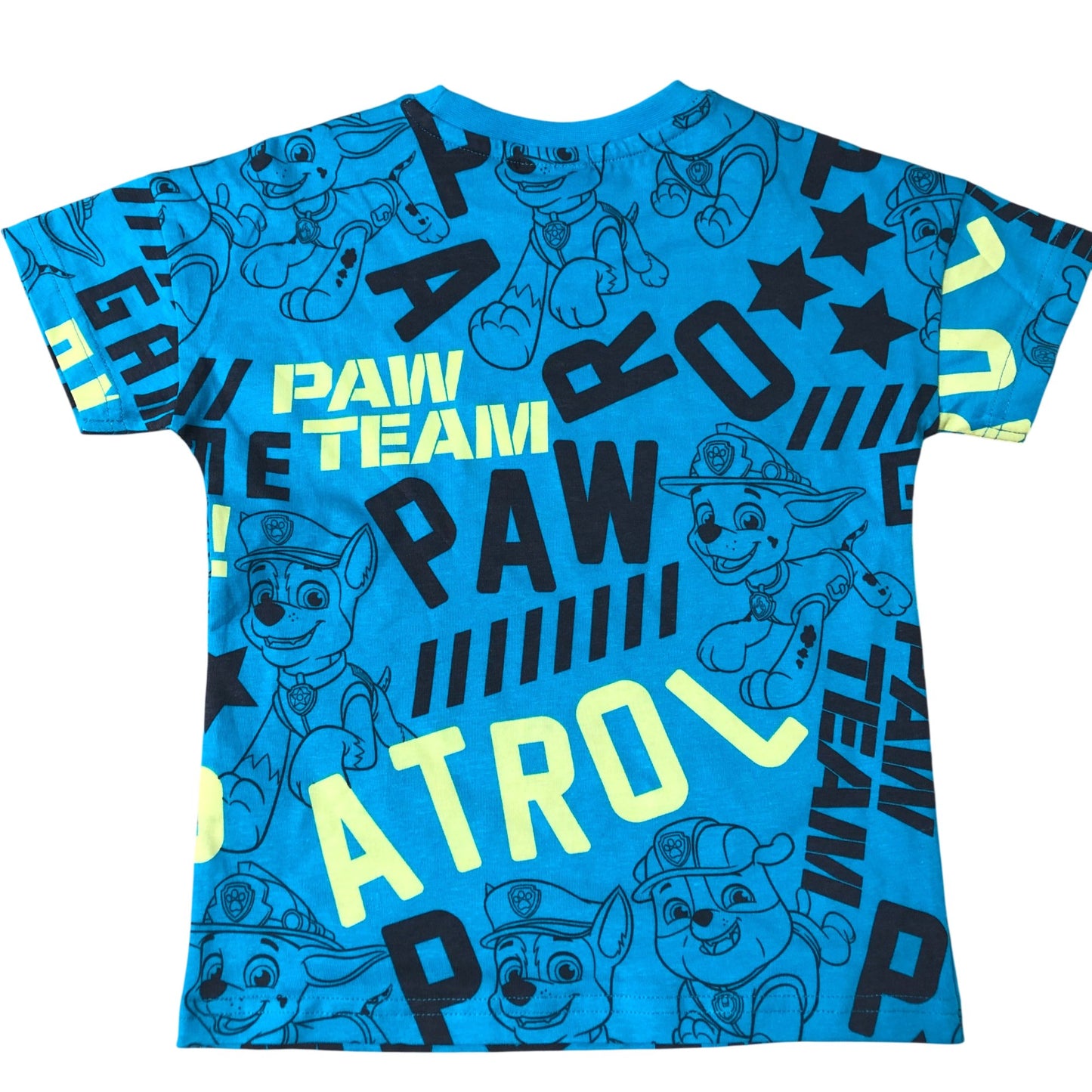 Paw Patrol T-Shirts Kids Cotton Multi-Colour Pack Size 3-4 Years