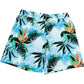 River Island Boys Swim Shorts UK6 Tropical Print Leaf Design Age 7-8 Years