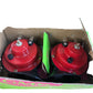 GMP 12V 110db Loud Snail Air Horn Dual Tone Universal Electromagnetic Horns