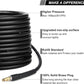 EBOOMIN Pressure Washer Hose 18Mpa 2610PSI Heavy Duty 100 Feet Non Slip