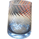 Twist Design Spirit Whisky Glass Blue Tinge
