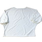 River Island White Puff Sleeve Blouse Women's Size Small Polyester Elegant Top
