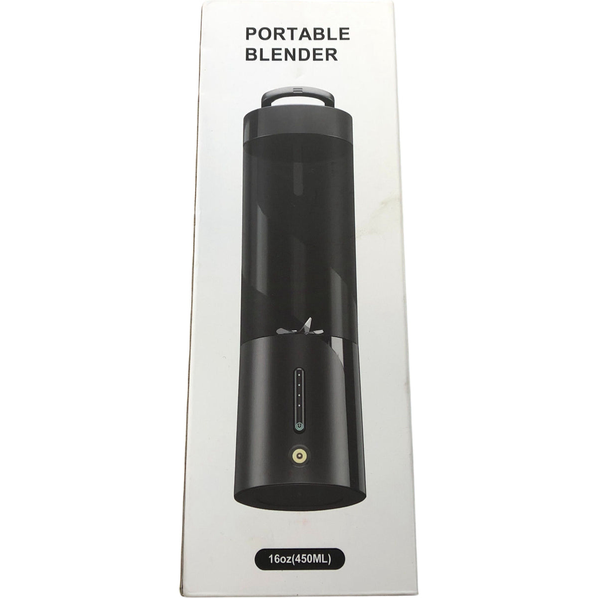 Portable Blender 450ML USB Rechargeable Personal Smoothie Maker Black
