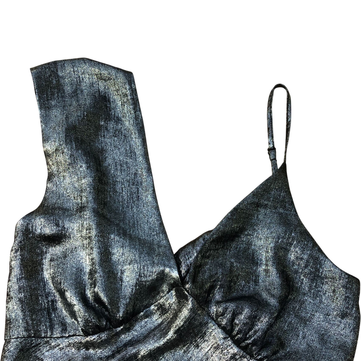 River Island Metallic Effect Camisole Top Size 12