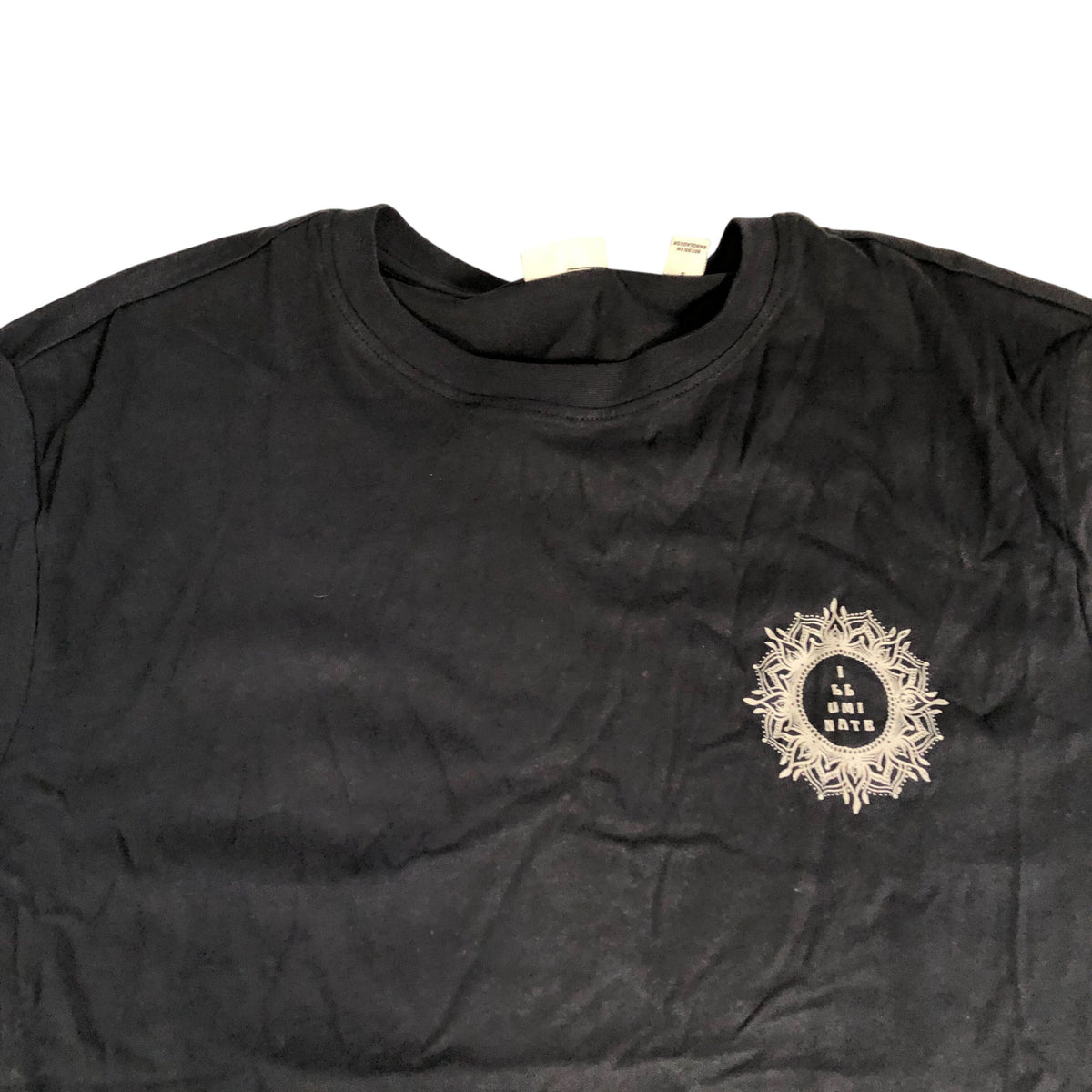 Only & Sons Black T-Shirt Size S Men’s Short Sleeve Graphic Print Cotton