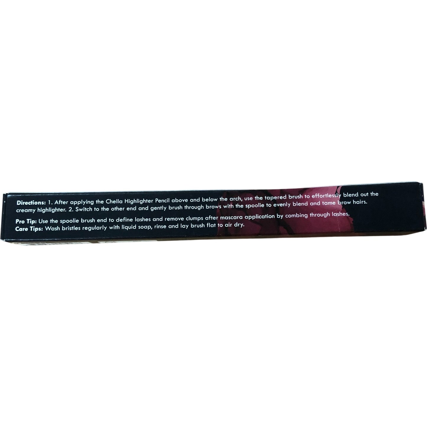 Chella Dual Blending Brush Professional Makeup Tool Eyebrow and Lashes