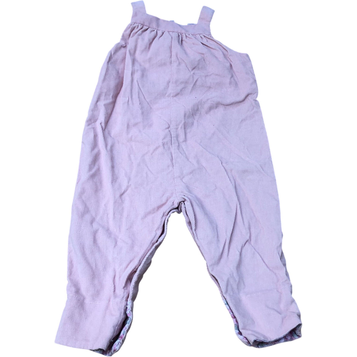 Baby Pink All In One Playsuit Duck Design Toddler Size 18-24 Months