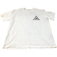 Jack & Jones Men's White T-Shirt Size L Graphic Print Short Sleeve Casual Top