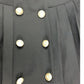 River Island Pleated Mini Skirt UK 10 Women's Black