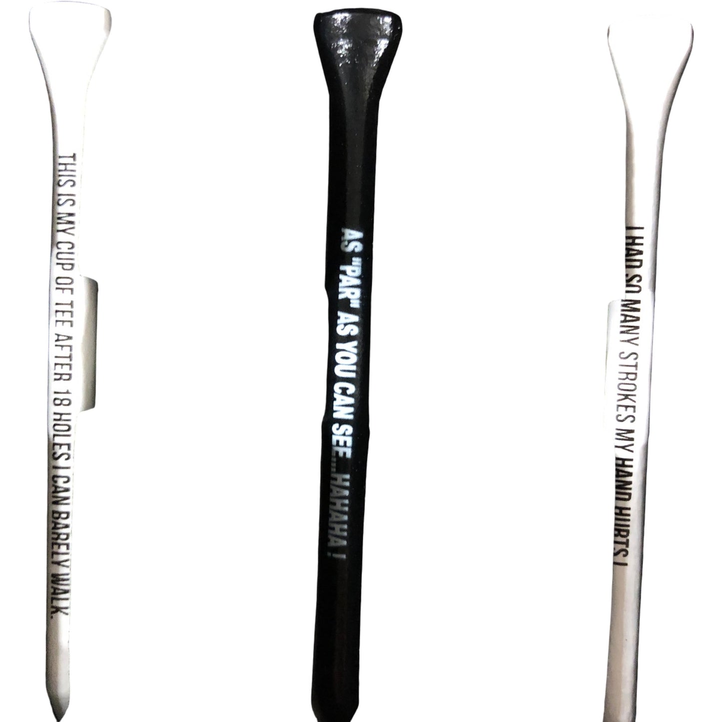 X-EMPTIONS Lousy Golfer Fun Golf Accessory Set with Golf Balls and Tees