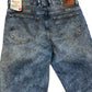 River Island Tapered Jeans W34 L34 Men's Blue Denim Comfortable Fit Fashion