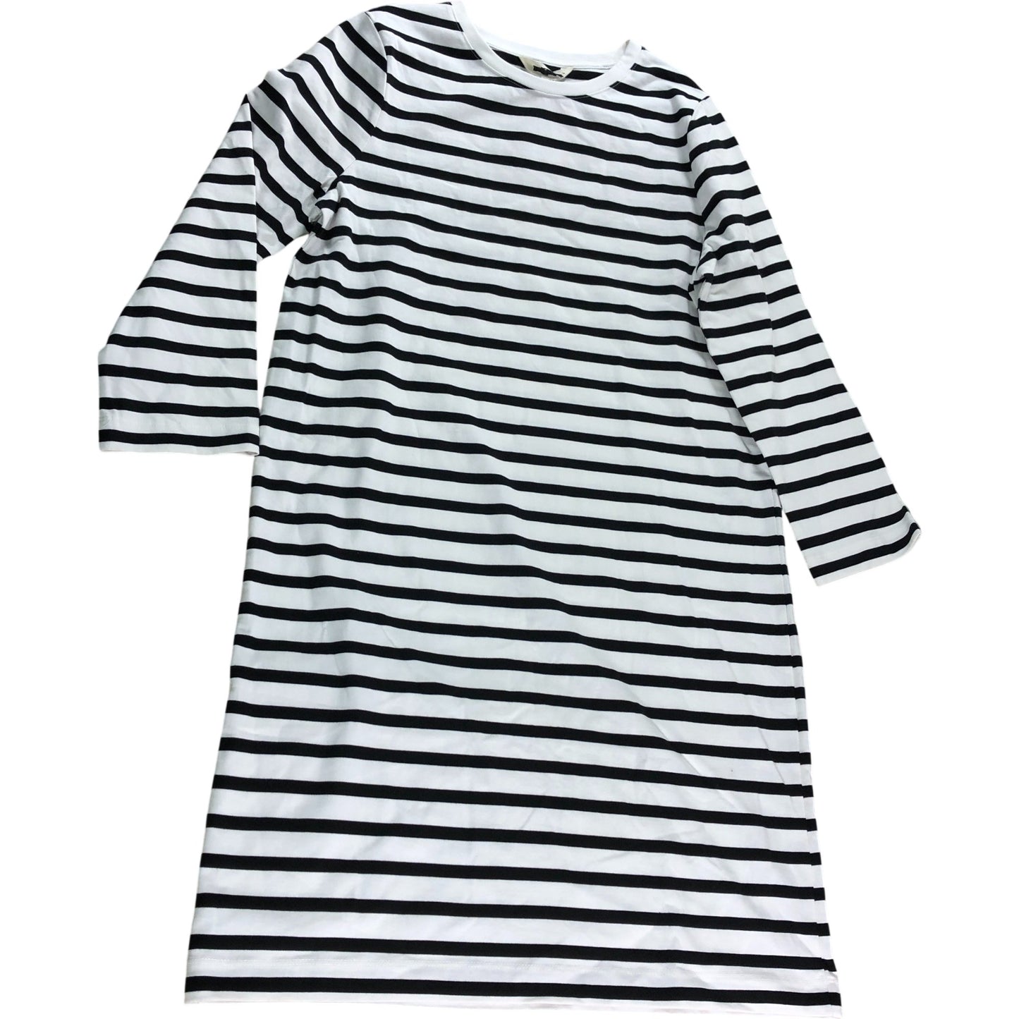 Branded Black Striped Dress - Size 14L