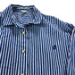 River Island Striped Shirt UK8 Women's Blue White Long Sleeve Casual Top