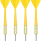 HRLORK Yellow Dart Flights Set 8 Pieces Dart Game Accessory Durable Performance