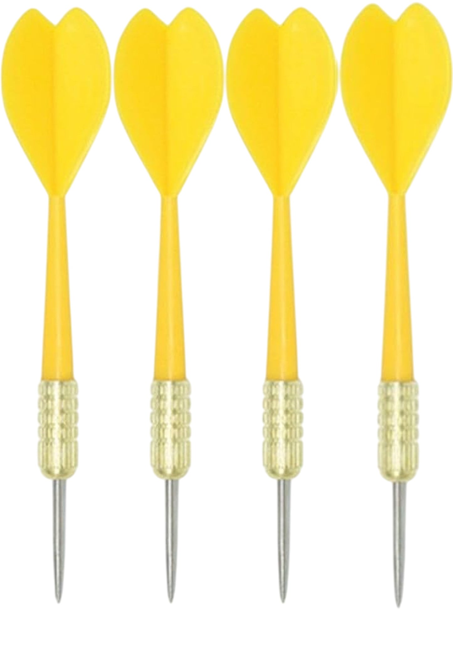 HRLORK Yellow Dart Flights Set 8 Pieces Dart Game Accessory Durable Performance